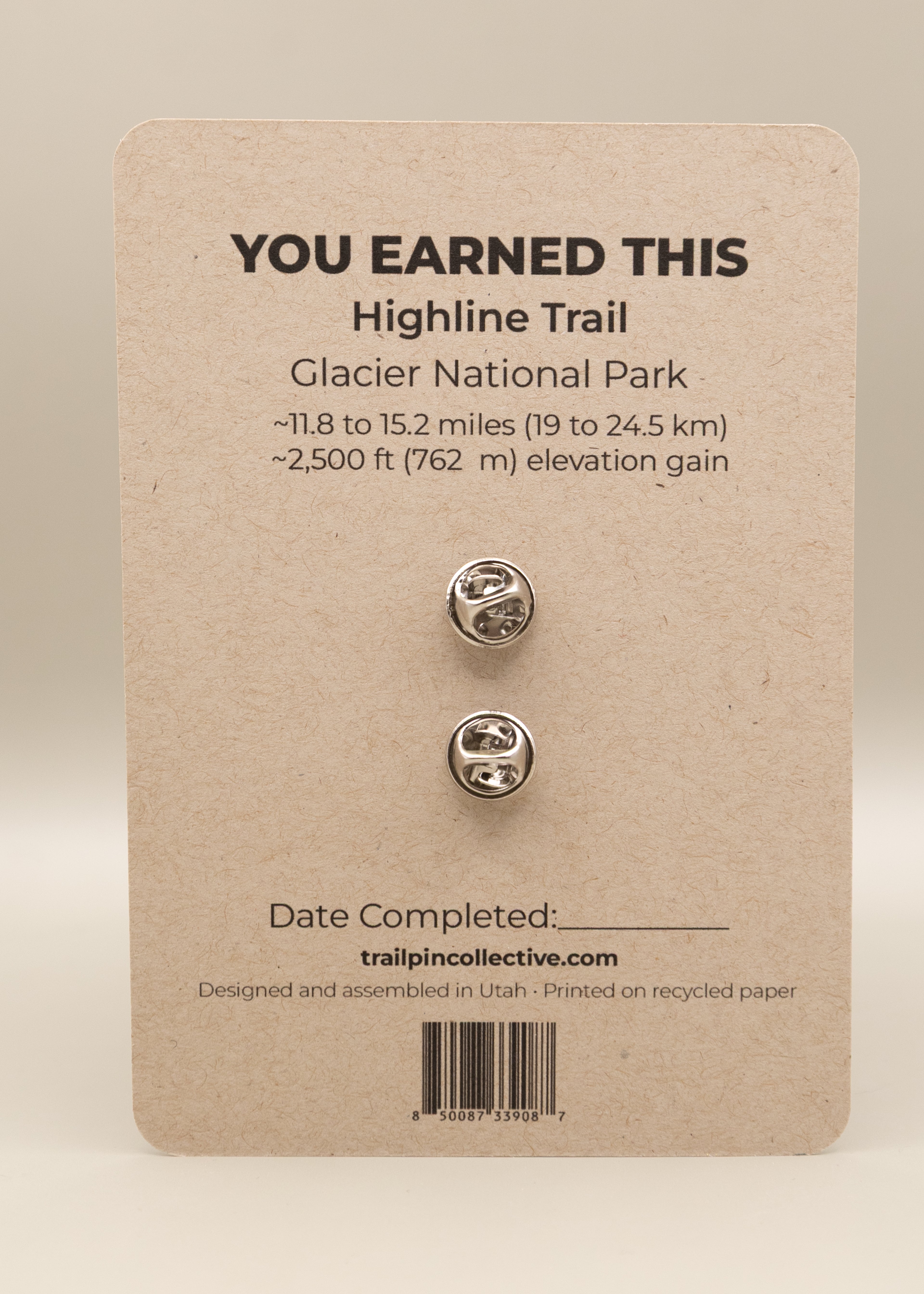 Highline Trail Pin