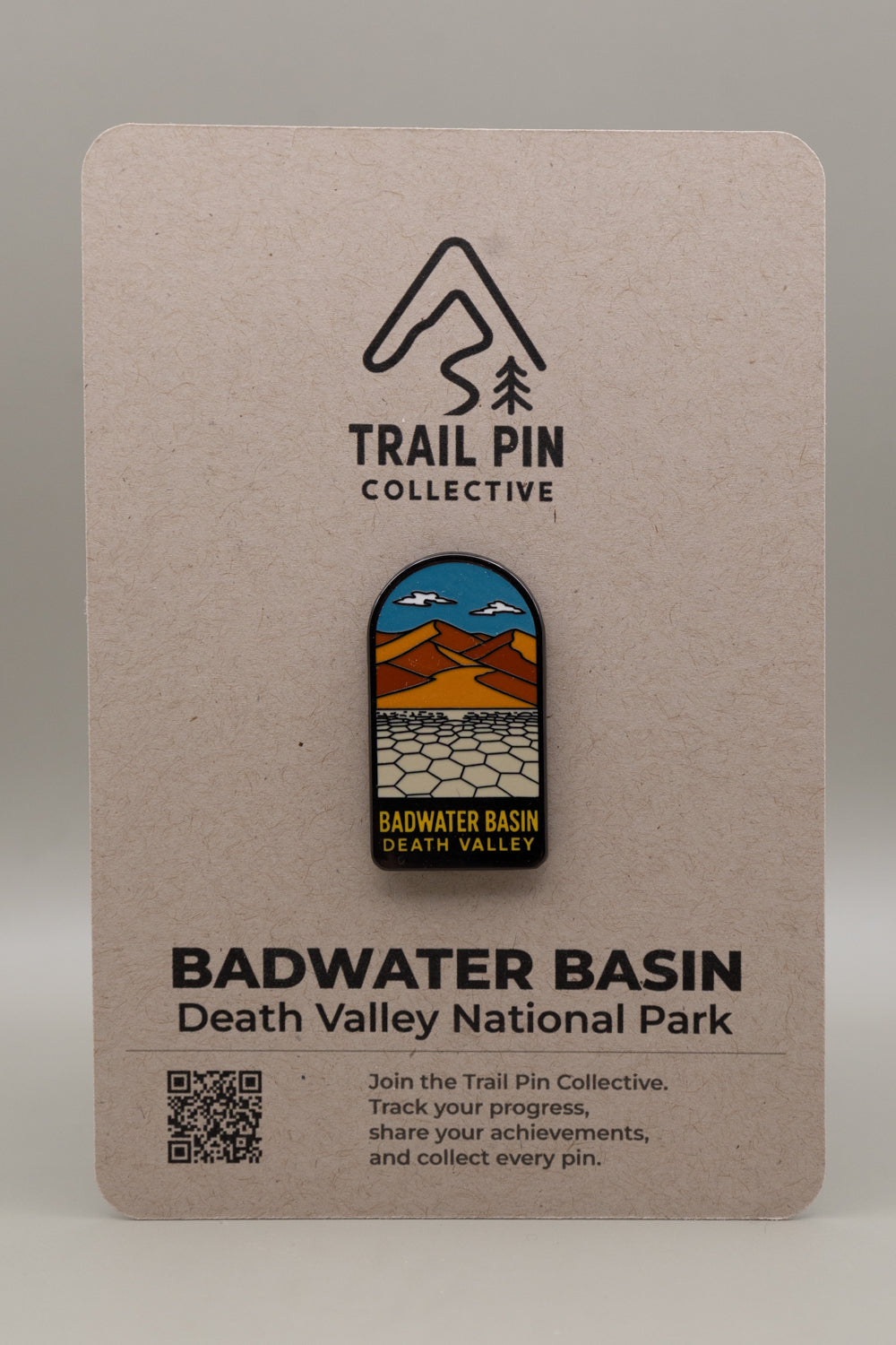 Badwater Basin Trail Pin