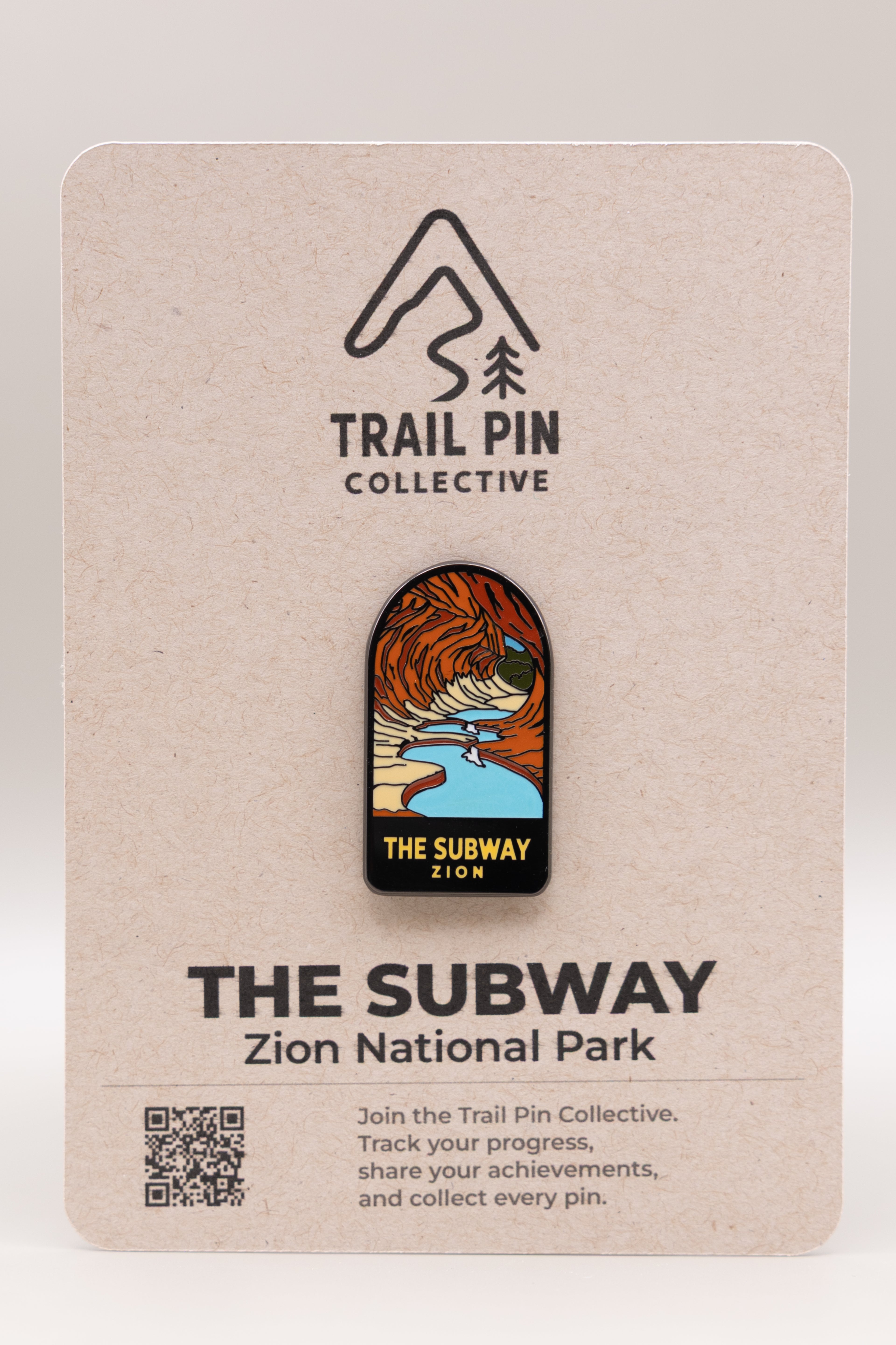 The Subway Trail Pin