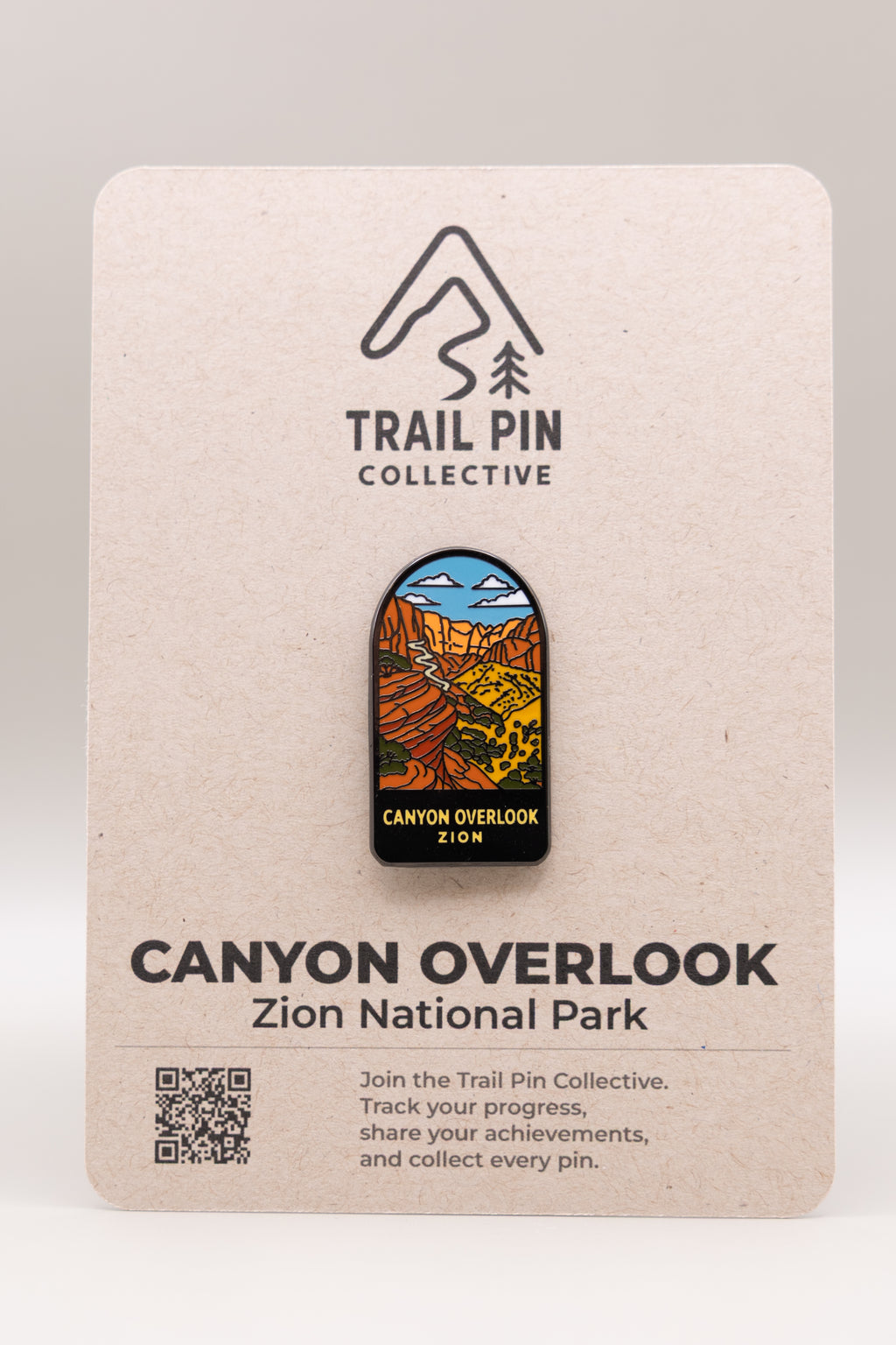 Canyon Overlook Trail Pin