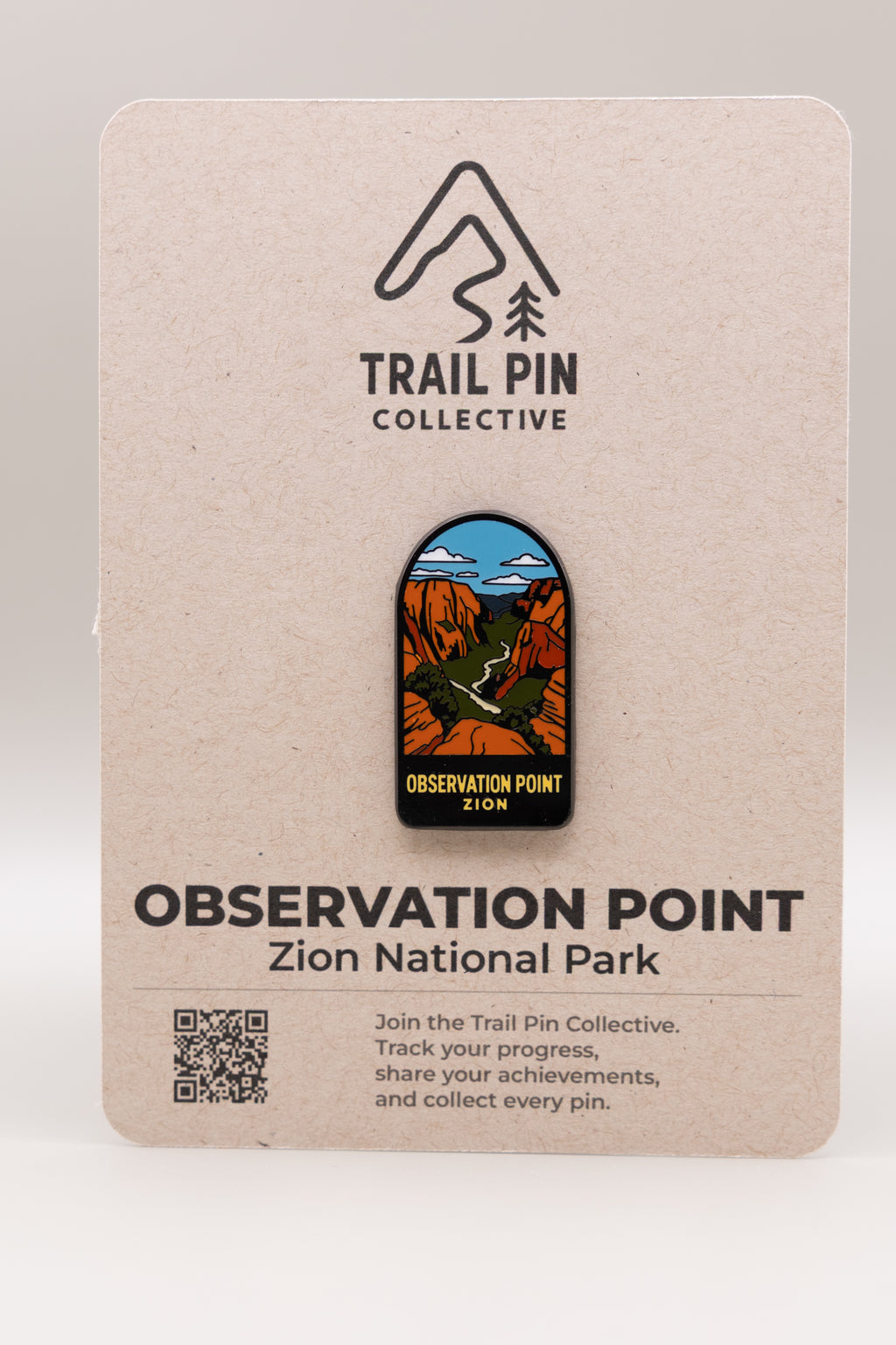 Observation Point Trail Pin