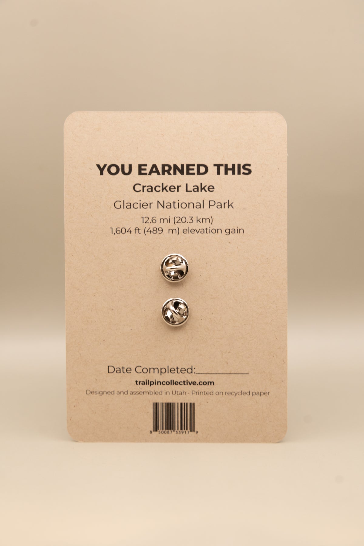 Cracker Lake Trail Pin