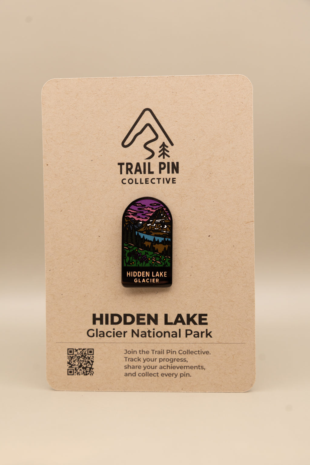 Hidden Lake Trail Pin