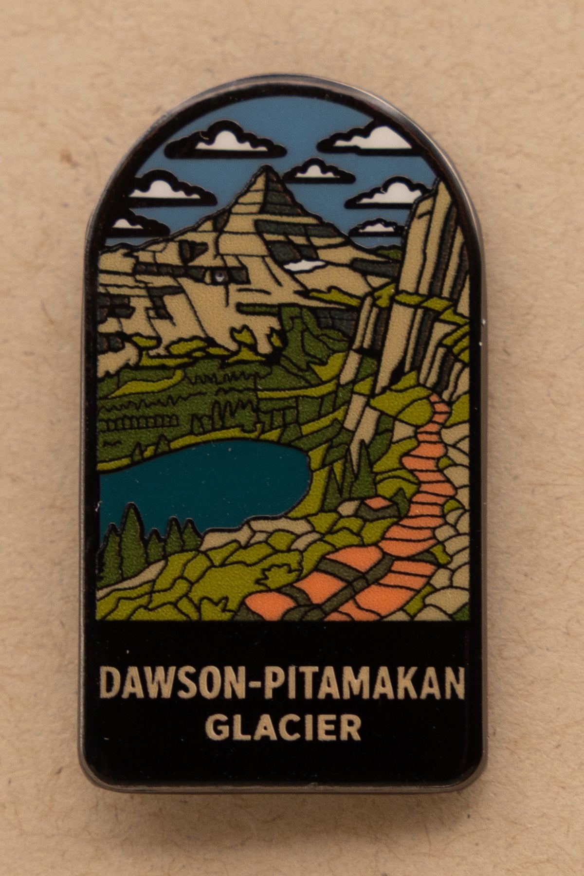 Dawson-Pitamakan Trail Pin