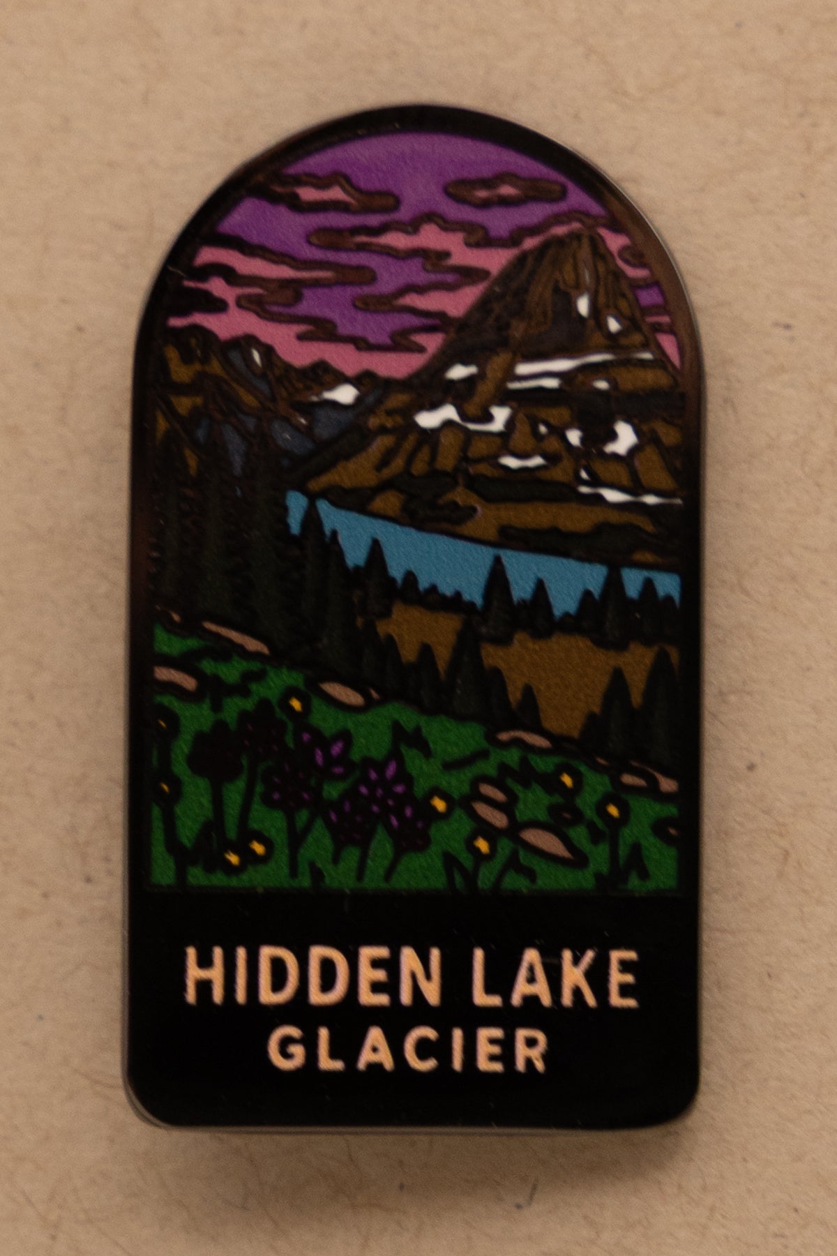 Hidden Lake Trail Pin