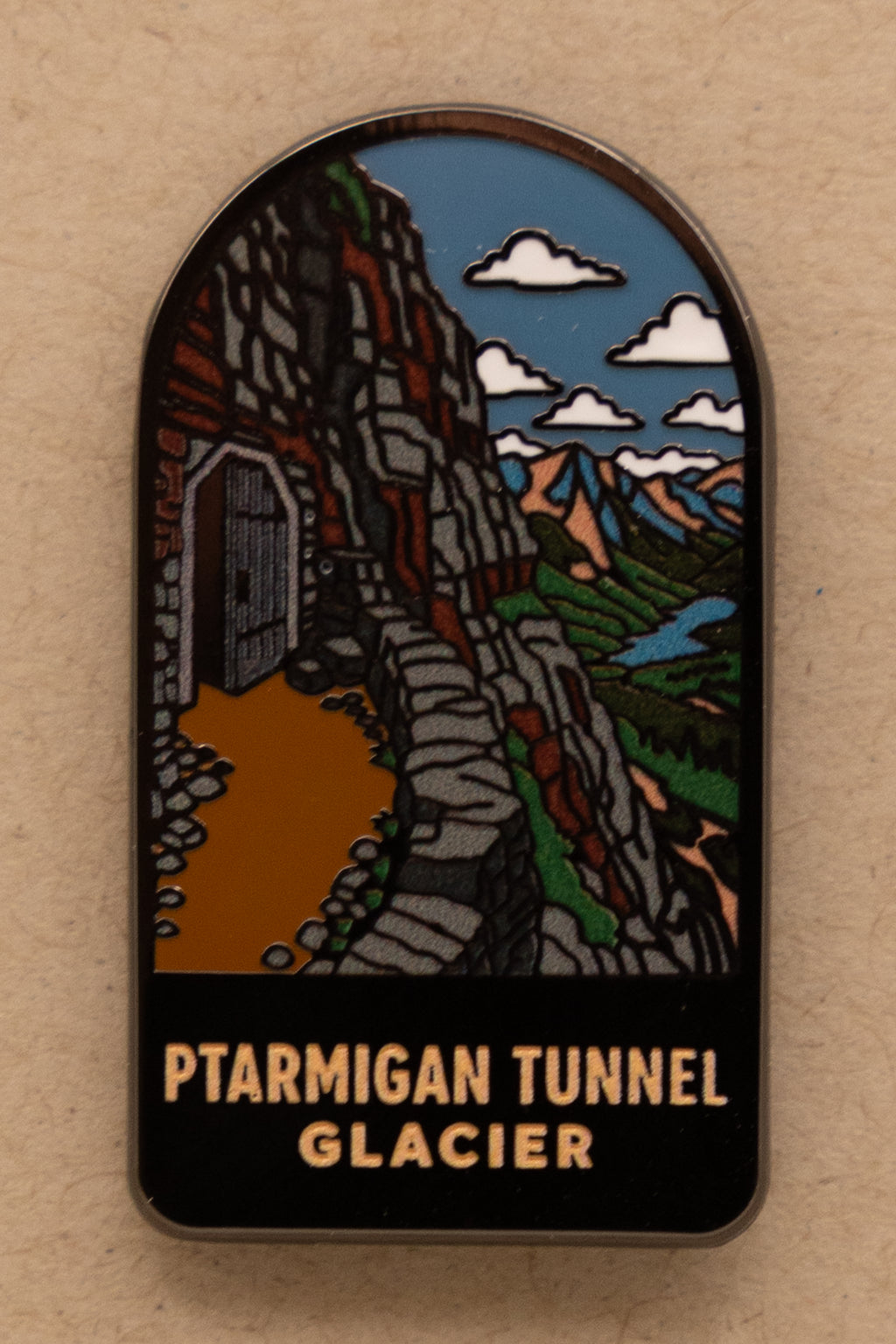 Ptarmigan Tunnel Trail Pin