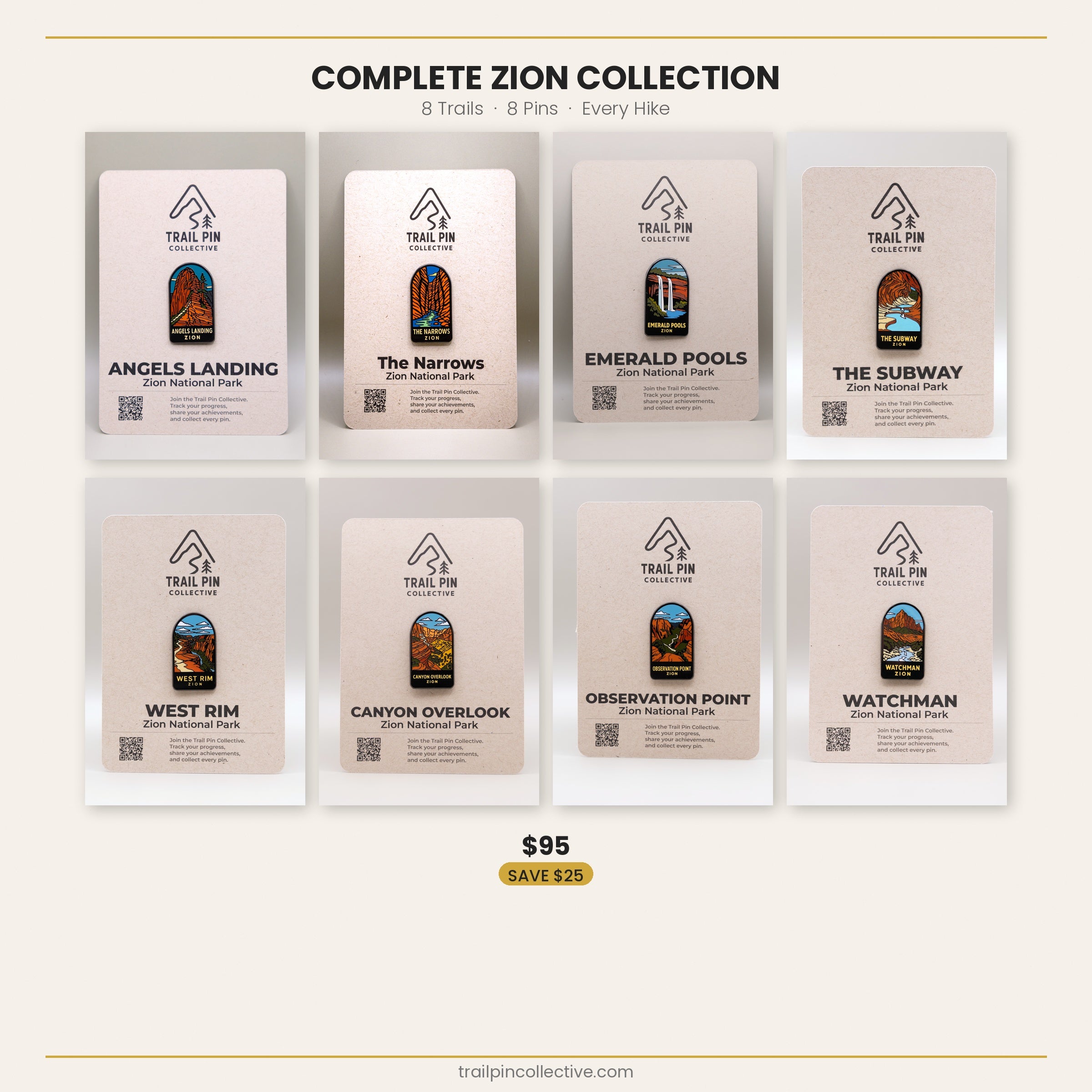 Complete Zion Collection - 8 Pin Bundle